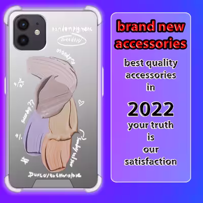 کاور لاین کینگ مدل آینه ایی نشکن طرح گواش مناسب برای گوشی موبایل اپل iphone 12 12pro