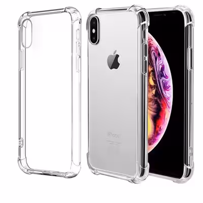 کاور مدل ژله ای کپسول دار مناسب برای گوشی موبایل اپل IPHONE XSMAX / XMAAX / XS MAX / X MAX