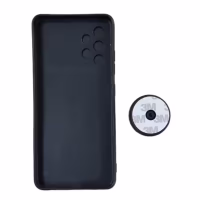 کاور طرح خرس کد 349 مناسب برای گوشی موبایل سامسونگ Galaxy A32 4G به همراه پاپ سوکت