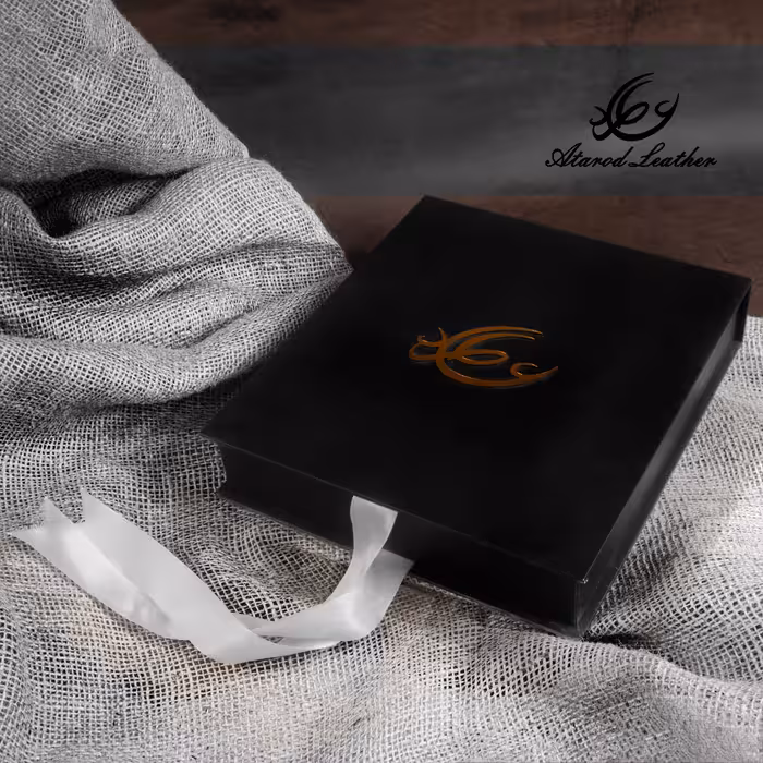 ست هدیه چرم عطارد مدل چرم طبیعی کد A37