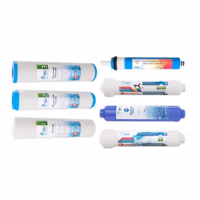 فیلتر دستگاه تصفیه آب اس اس وی مدل H720 بسته 7 عددی