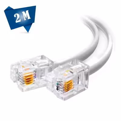 کابل تلفن مدل FLX طول 2متر