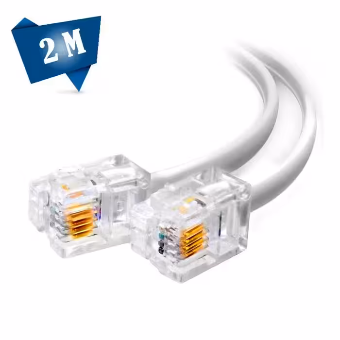 کابل تلفن مدل FLX طول 2متر