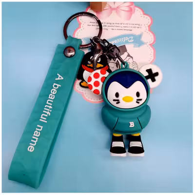 جاکلیدی مدل ماربل طرح پنگوئن