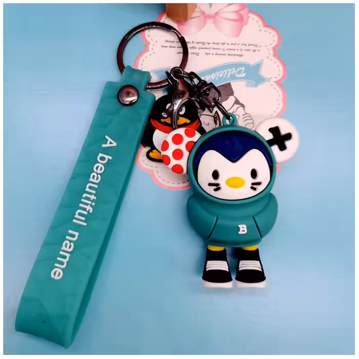 جاکلیدی مدل ماربل طرح پنگوئن