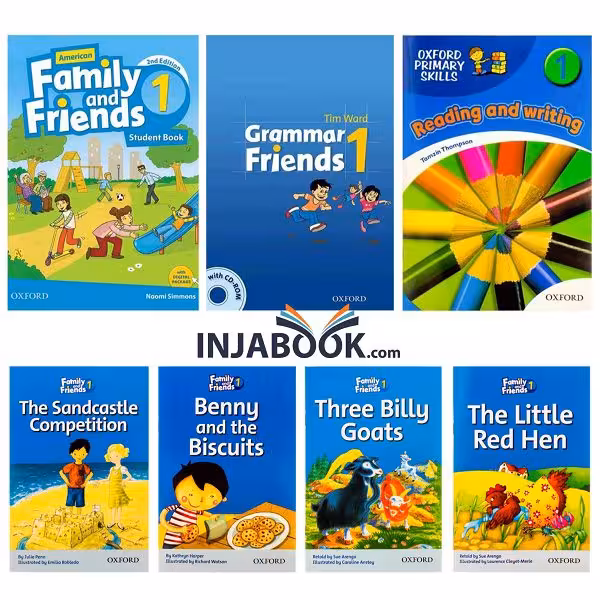 پک کامل کتاب فمیلی اند فرندز 1 Family and Friends
