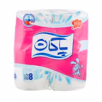 دستمال توالت پاکان 8 عددی