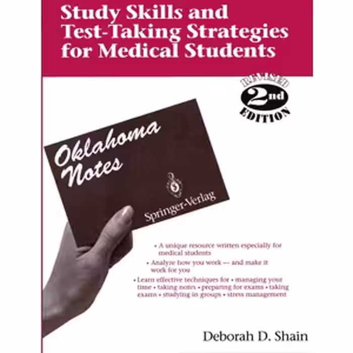 کتاب Study Skills and Test Taking Strategies for Medical Students