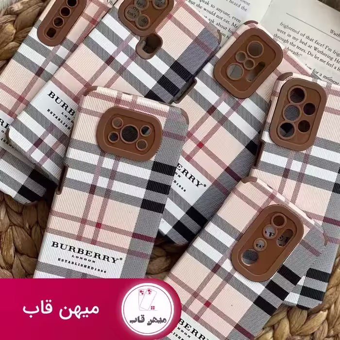 قاب موبایل سامسونگ باربری لندن محافظ لنزدار - کد (97849)