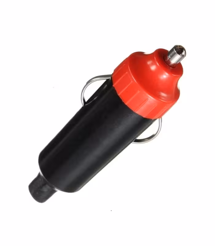 سوکت فندکی ساده سر قرمز (مخصوص فندکی خودرو)