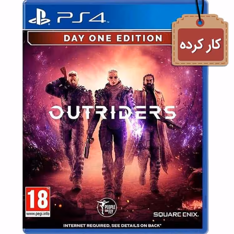 دیسک بازی Outriders Day One Edition کارکرده – مخصوص PS4