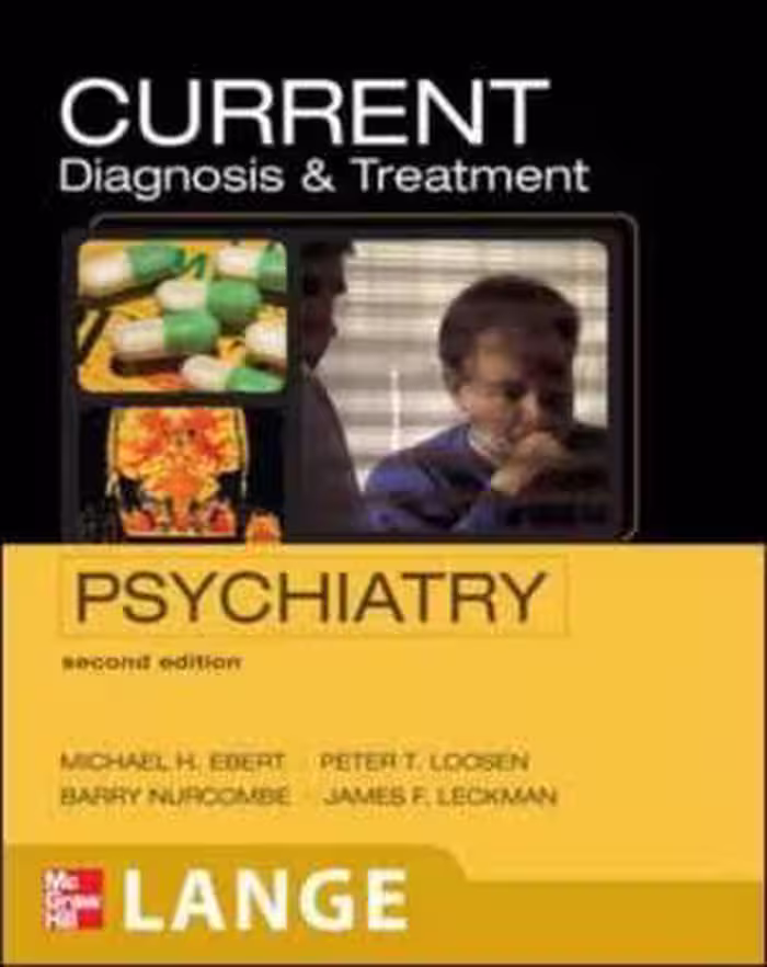 [CHM] دانلود کتاب Current Diagnosis &amp; Treatment - Psychiatry, 2nd ed, 2008