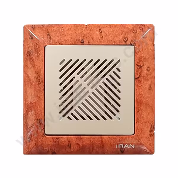 زنگ اخبار (بیزر) مدل الیزه طرح چوب تیره میانی بژ