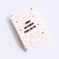 دفترچه خط دار طرح گل کیچ بوک (KITSCH BOOK)