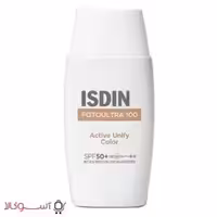 کرم ضد آفتاب رنگی ایزدین مدل active unify حجم 50 میل
