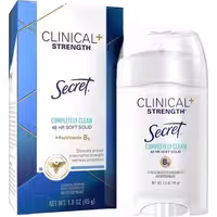 ضد تعریق کرمی کلینیکال سکرت مدل COMPLETELY CLEAN وزن 45 گرم