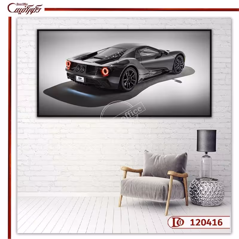 تابلو طرح ماشین E120416