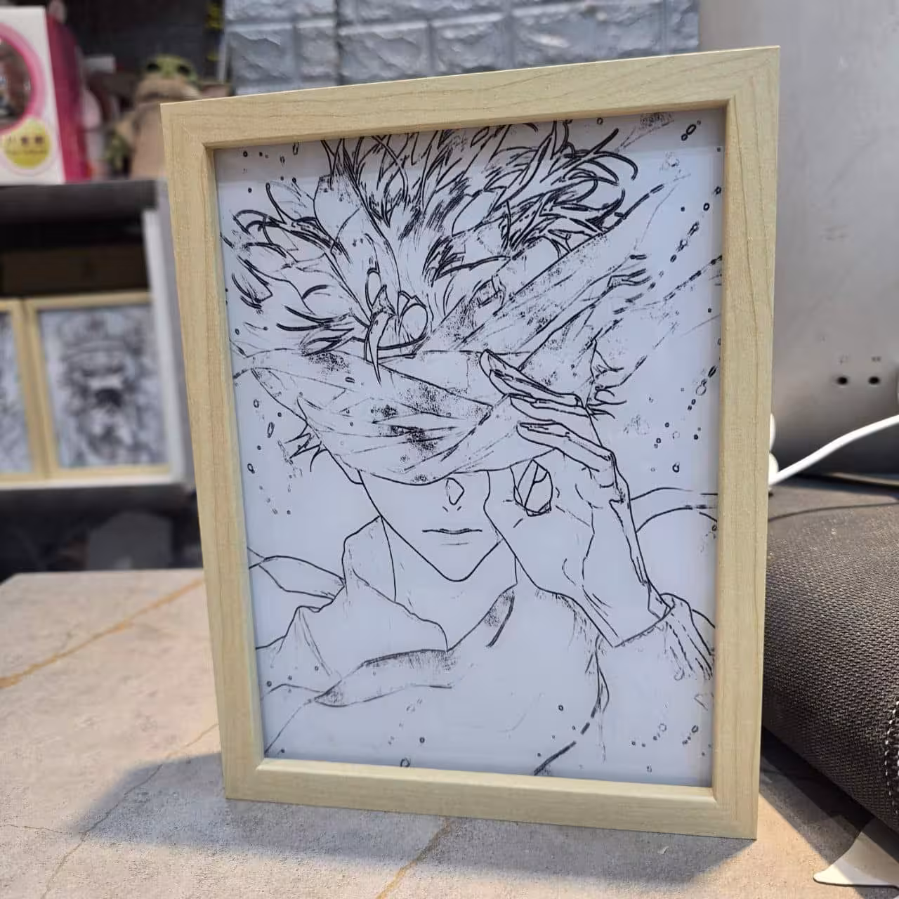 تابلو چراغدار انیمه 20