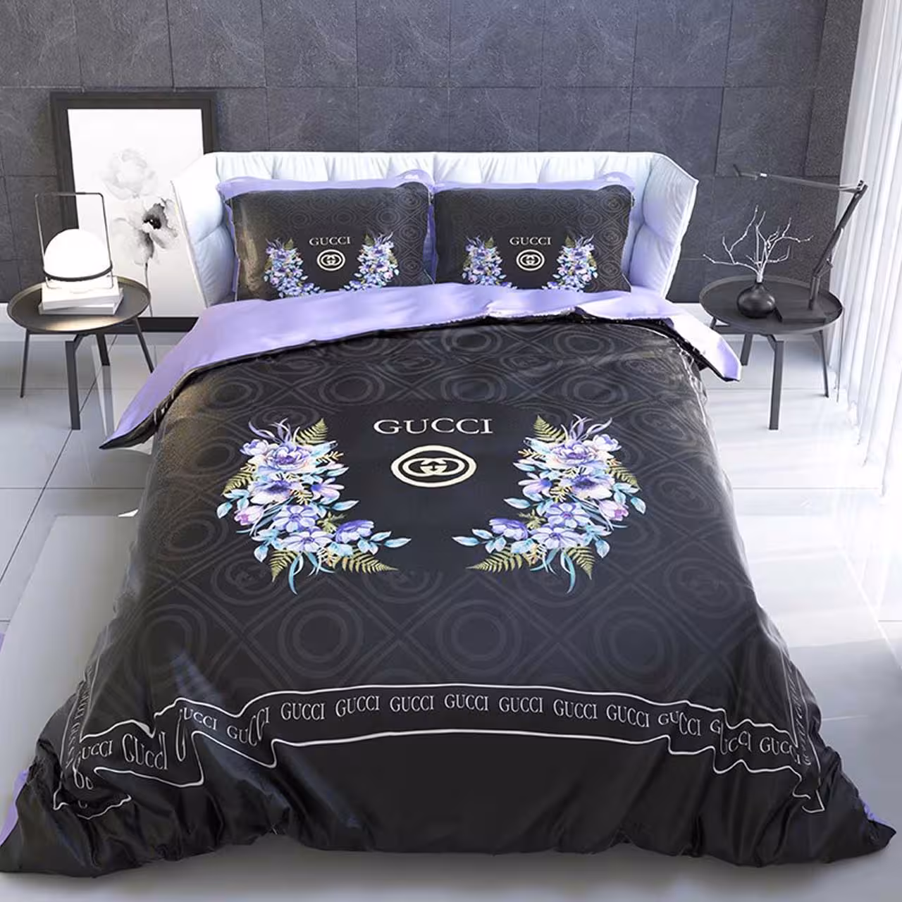 سرویس لحاف روتختی ترکسان کد D195 دو نفره 6 تکه