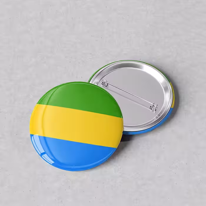 پیکسل پرچم کشور گابون کد 1080