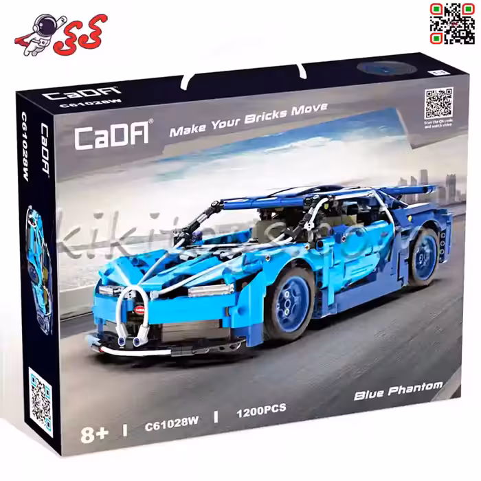 لگو بوگاتی شیرون رنگ آبی برند کادا دابل ای CADA C61028W