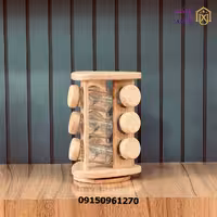 ادویه 9 تایی مثلث گردان کد 4957