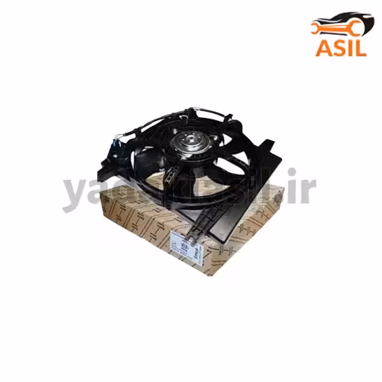 مجموعه موتور فن کامل پراید دو دور مارک امکو