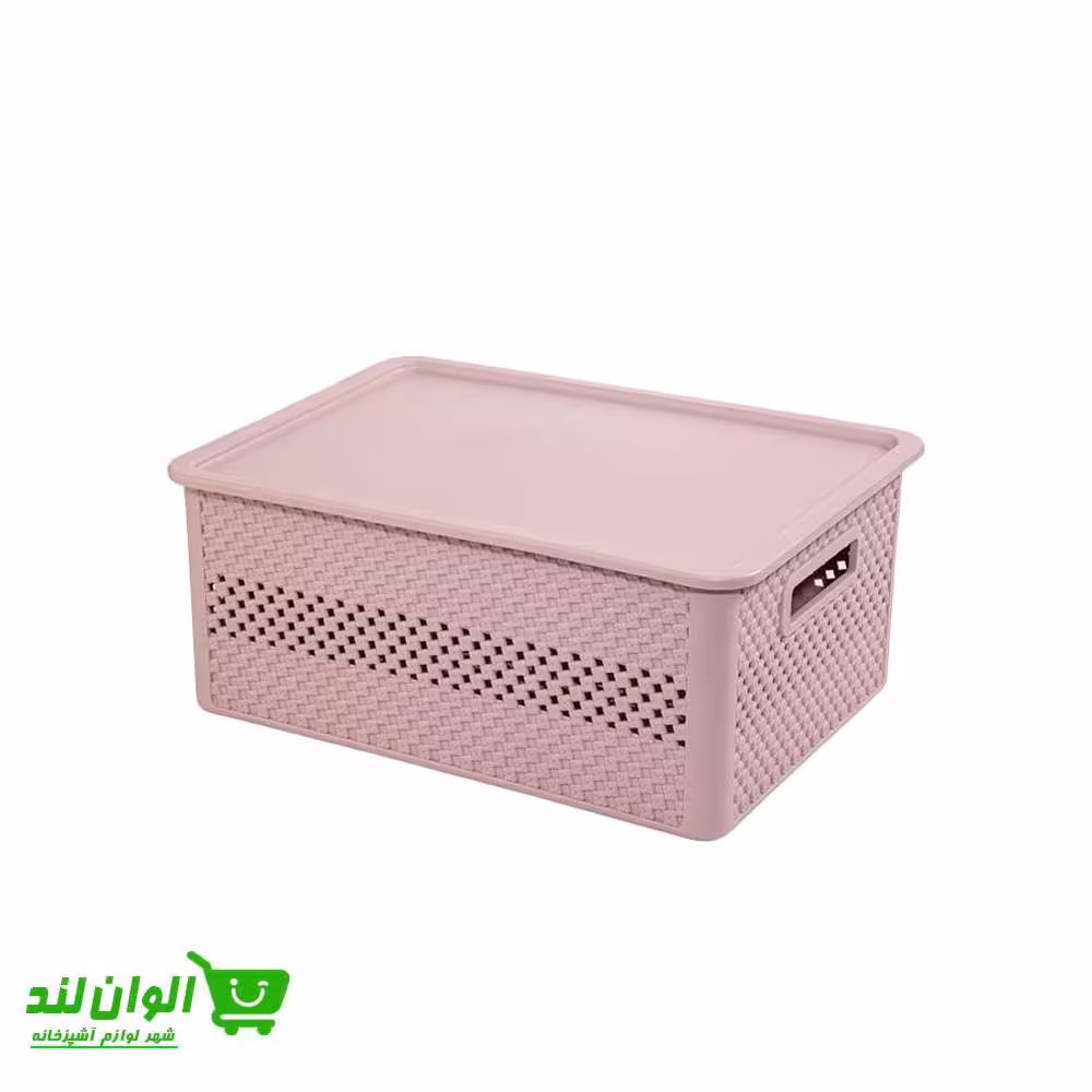 باکس نظم دهنده کابینت دربدار لیمون طرح بافت کوچک کد 34804