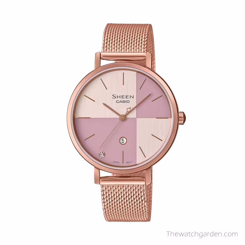 ساعت مچی کاسیو مدل SHE-4547PGM-4AUDF