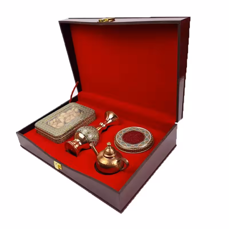 پک صنایع دستی و زعفران مدل چوگان کد PZ138