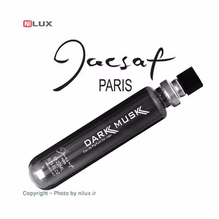 عطر جیبی مردانه ژک ساف مدل DARK MUSK حجم 22 میلی لیتر