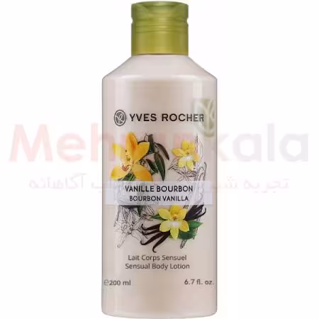 لوسیون بدن ایوروشه مدل Vanilla Bourbon حجم 200 میلی لیتر