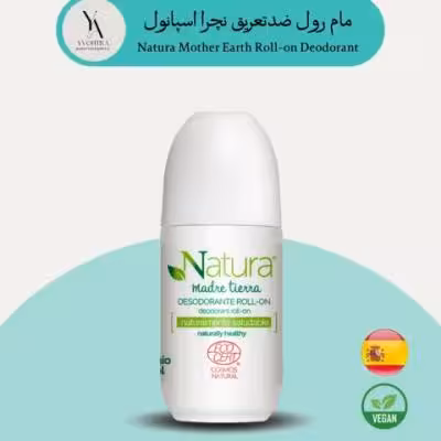 مام رول ضدتعریق نچرا اسپانول 75 میل مناسب برای انواع پوست Natura Mother Earth Roll-on Deodorant