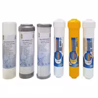 فیلتر دستگاه تصفیه آب مدل ارگونومی بسته 6 عددی