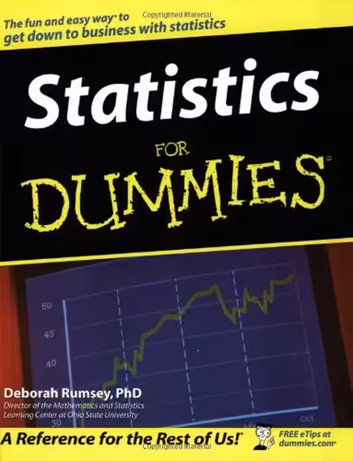 خرید و دانلود نسخه کامل کتاب Statistics For Dummies