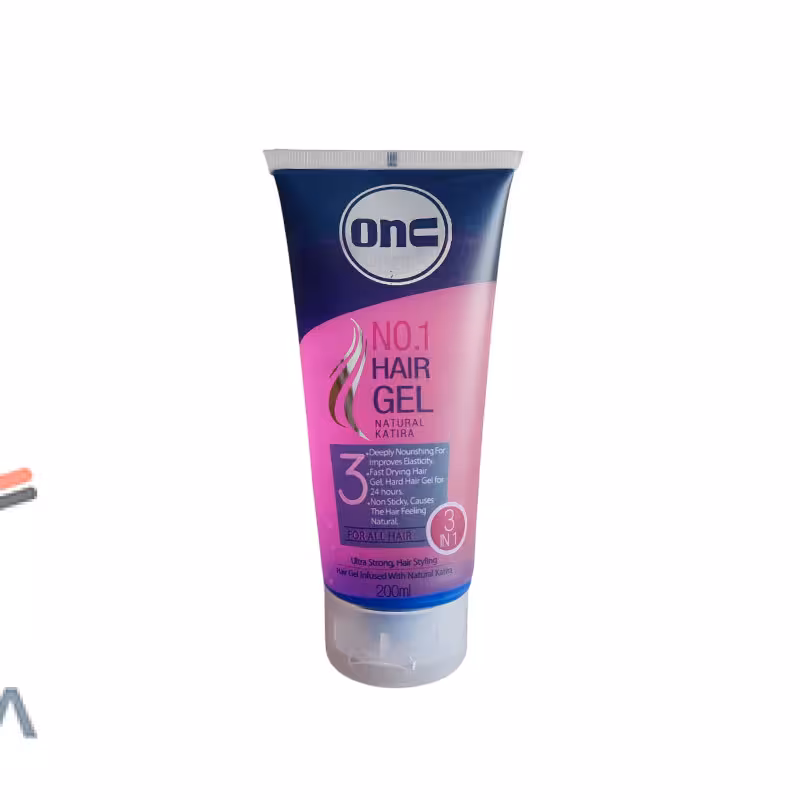 ژل مو تیوپی کتیرا صورتی انس 200 میل