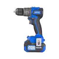 دریل پیچ گوشتی شارژی نووا  13 میلیمتری 20 ولت براشلس با کیف BMC کد 5524