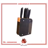 سرویس چاقو آشپزخانه 6 پارچه امسان مدل Kumsal