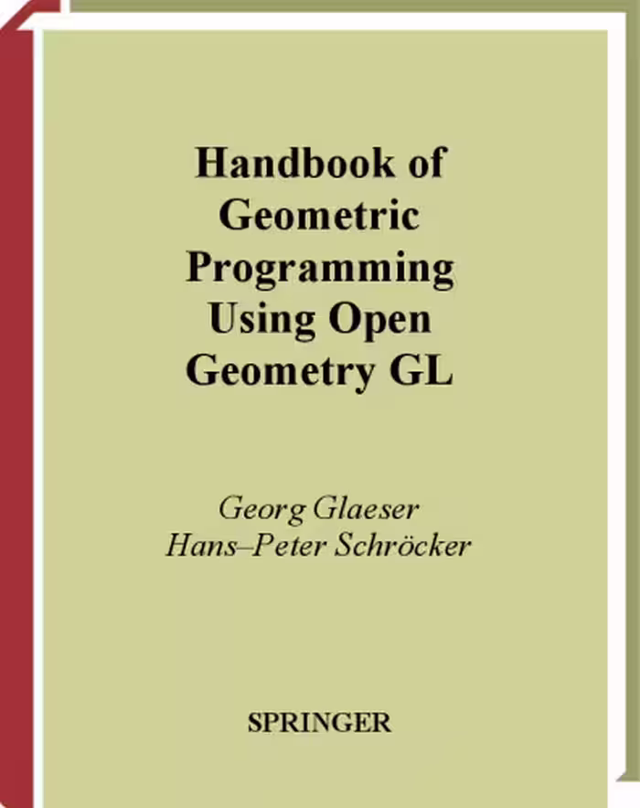 خرید و دانلود نسخه کامل کتاب Handbook of geometric programming using Open Geometry GL