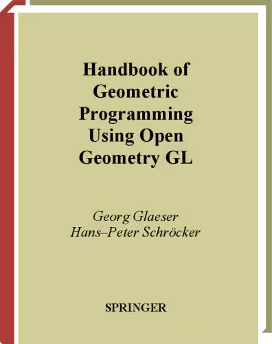 خرید و دانلود نسخه کامل کتاب Handbook of geometric programming using Open Geometry GL