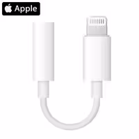 تبدیل لایتنینگ به جک 3.5 میلیمتری اپل اصلی Apple Lightning to 3.5 mm Headphone Jack Adapter