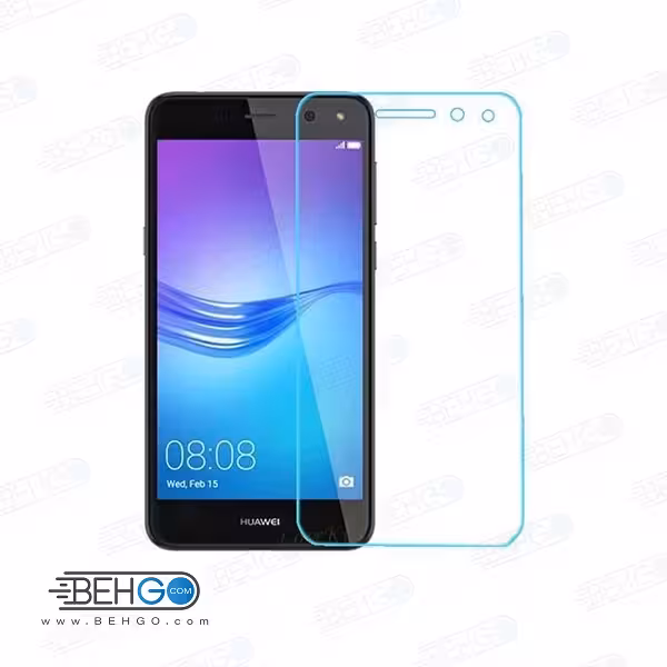 گلس y5 2017 بی رنگ و شفاف هواوی وای پنج 2017 یا ,y5 2017 محافظ صفحه نمایش شیشه ای Glass Screen Protector huawei y5 2017