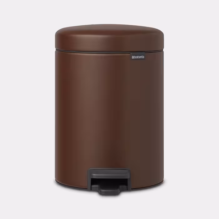 سطل زباله 5 لیتر قهوه ای برابانتیا | Brabantia NEWICON PEDAL BIN