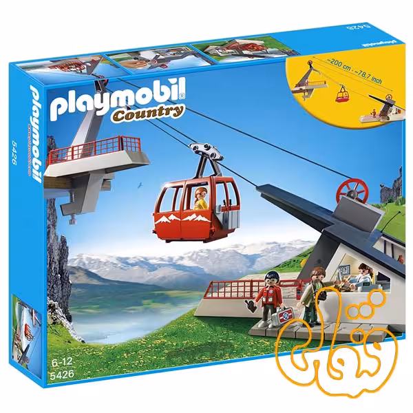 تله کابین آلپ پلی موبیل Alpine Cable Car Playset 5426