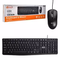 کیبورد و موس سیمدار ضدآب Kaiser KM-493