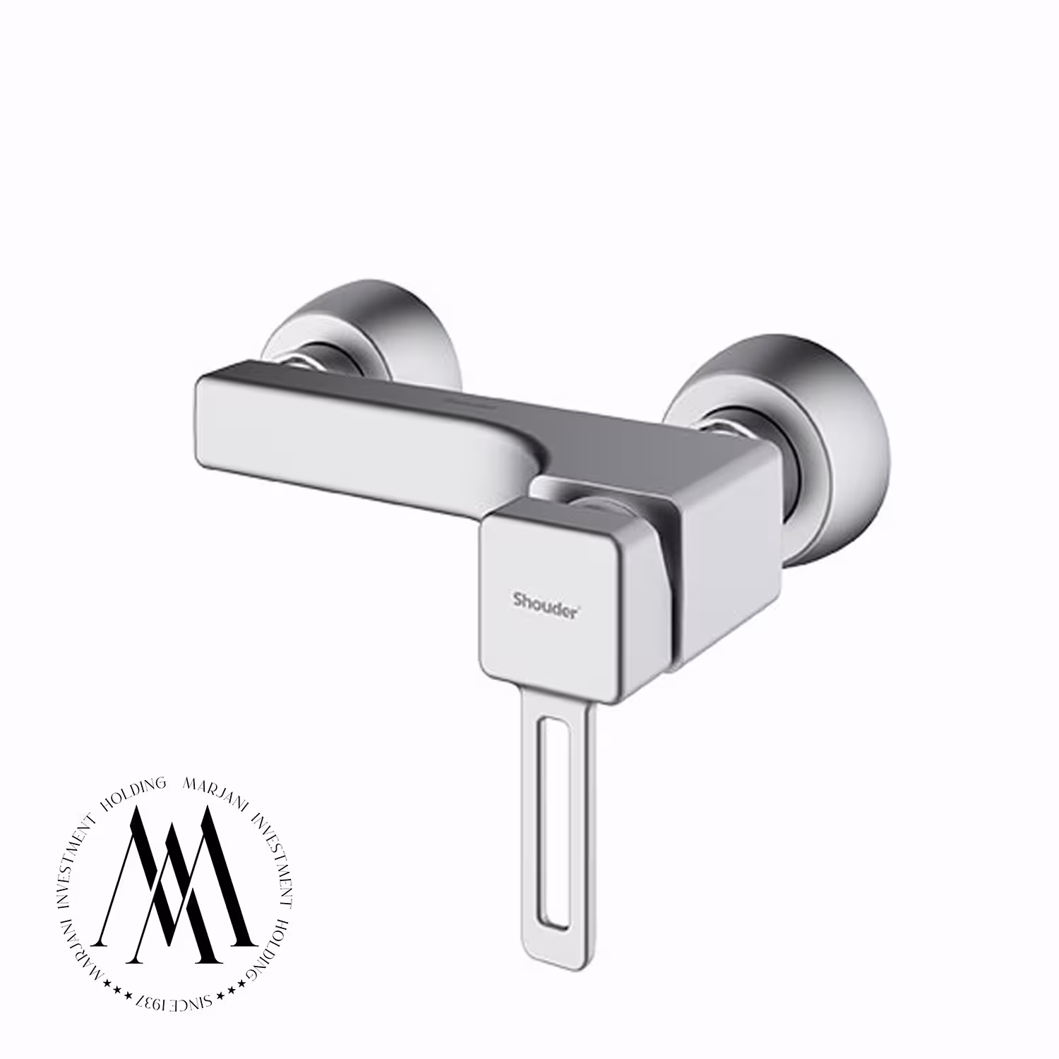 شیر توالت شودر مدل میشل (کروم مات)