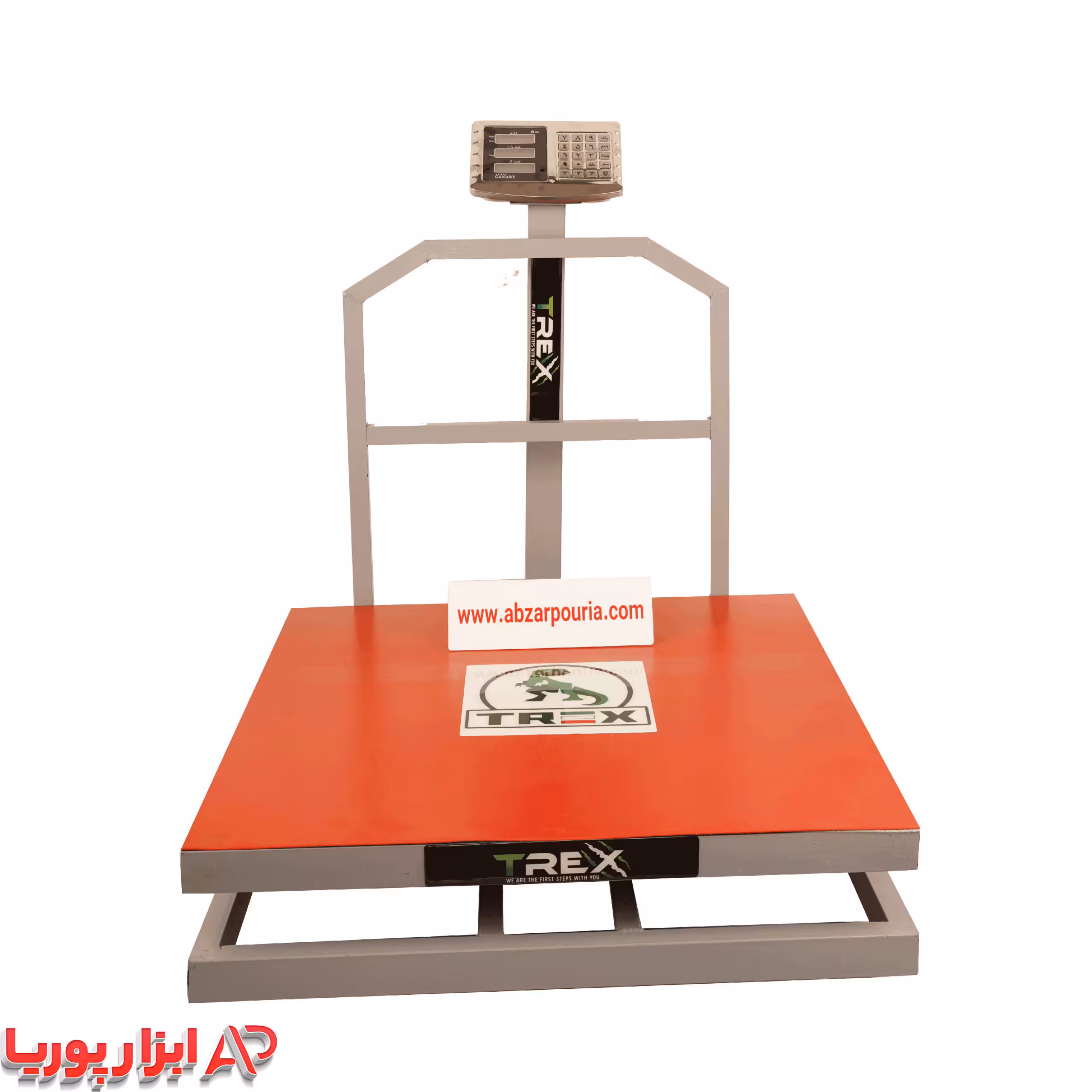 باسکول 800 کیلویی کمری بدنه تیرکس 90*90