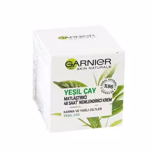 کرم مرطوب کننده پوست گارنیر Yesil cay حجم 50 میلی لیتر