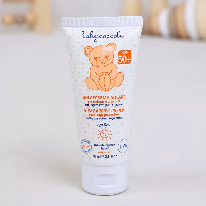 کرم ضد آفتاب بی بی کوکول 75 میل babycoccole
