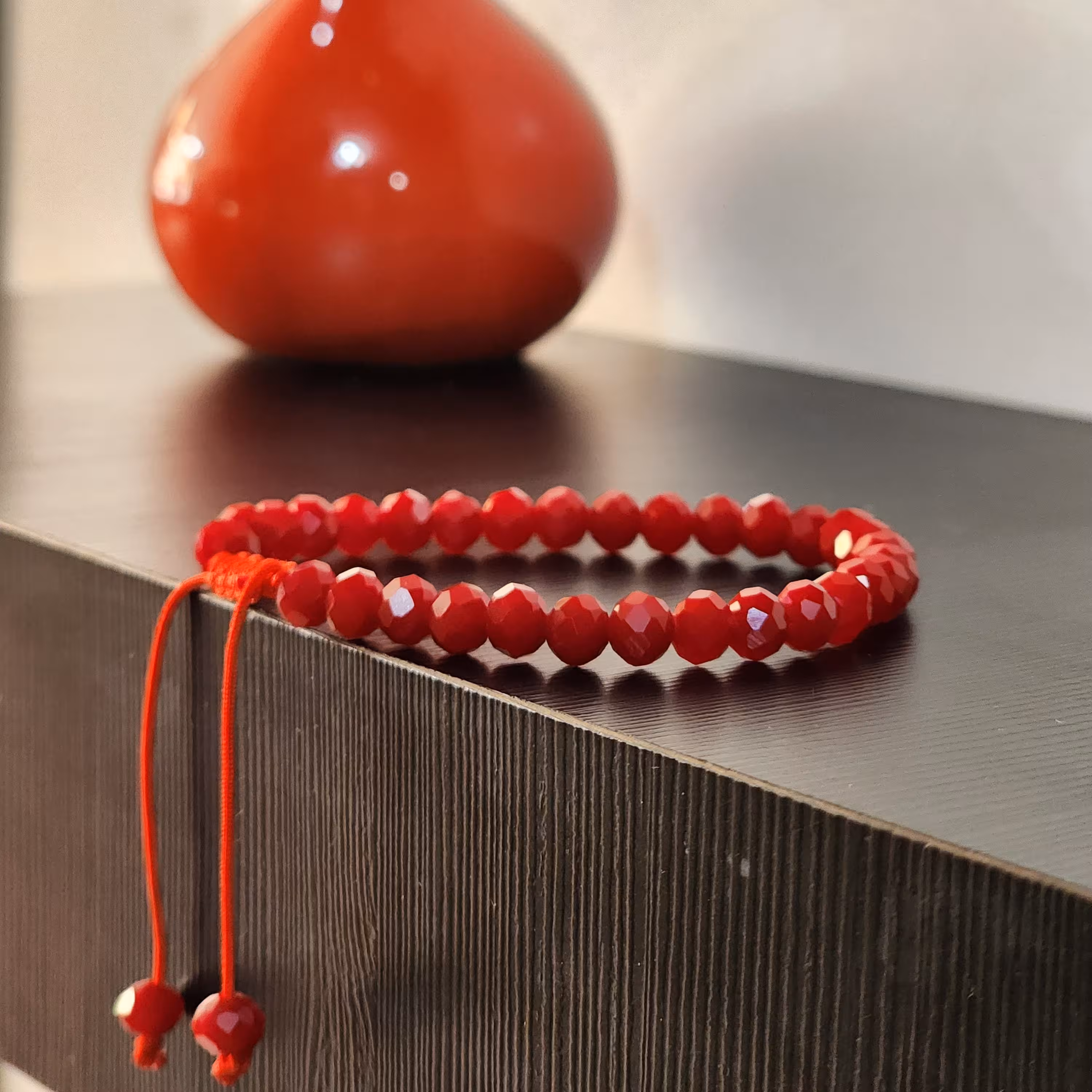 دستبند کریستالی  با بند کشویی